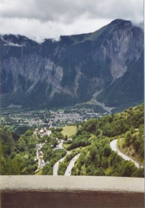Tijdens beklimming Alpe d'Huez