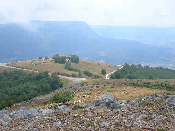 Uitzicht vanaf top Hachueta